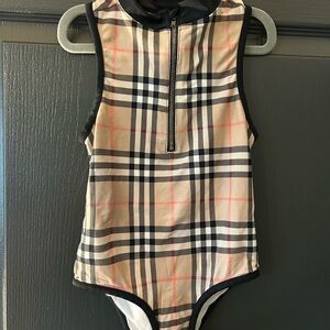 Girl’s Burberry Swimsuit Size 8